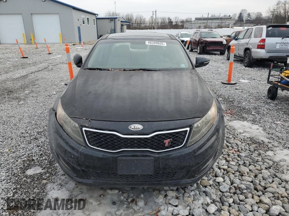 2011 Kia Optima EX with VIN KNAGN4A64B5149198, listed as a Copart auction lot 46599935 with Not Provided miles and Clean Title. Bid and sale history available at carsss.com. Image 5.