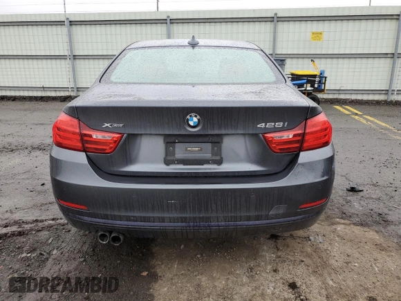 2015 BMW 4 Series 428i xDrive with VIN WBA3N9C56FK246149, listed as a Copart auction lot 52175015 with 45,236 mi miles and Salvage title. Bid and sale history available at DreamBid. Image 6.