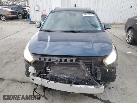 2019 Kia Niro Touring with VIN KNDCE3LC7K5321433, listed as a Copart auction lot 88004415 with 104,435 mi miles and Salvage Title. Bid and sale history available at carsss.com. Image 5.