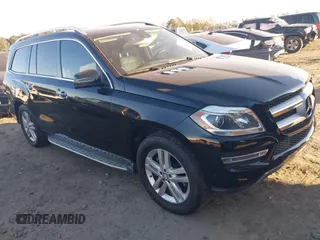 2015 Mercedes-Benz GL-Class GL 450 with VIN 4JGDF6EE7FA459659, listed as a IAAI auction lot 41364811 with 121,710 mi miles. Bid and sale history available at carsss.com. Image 1.