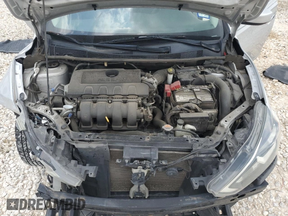 2017 Nissan Sentra S with VIN 3N1AB7AP4HY315617, listed as a Copart auction lot 55106835 with 87,561 mi miles and Salvage Title. Bid and sale history available at DreamBid. Image 11.