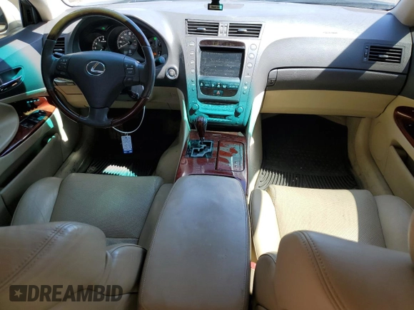 2006 Lexus GS 300 with VIN JTHCH96S360010600, listed as a Copart auction lot 52204375 with 154,920 mi miles and Salvage Title. Bid and sale history available at carsss.com. Image 8.