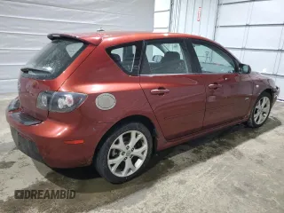 2009 Mazda 3 S Touring with VIN JM1BK344991239524, listed as a Copart auction lot 47602675 with 124,758 mi miles and Salvage Title. Bid and sale history available at DreamBid. Image 3.