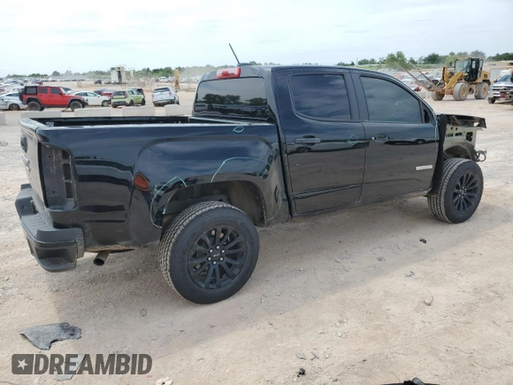 2021 GMC Canyon 2WD Elevation Standard with VIN 1GTG5BEN9M1148356, listed as a Copart auction lot 57948934 with 46,674 mi miles and Salvage Title. Bid and sale history available at carsss.com. Image 3.