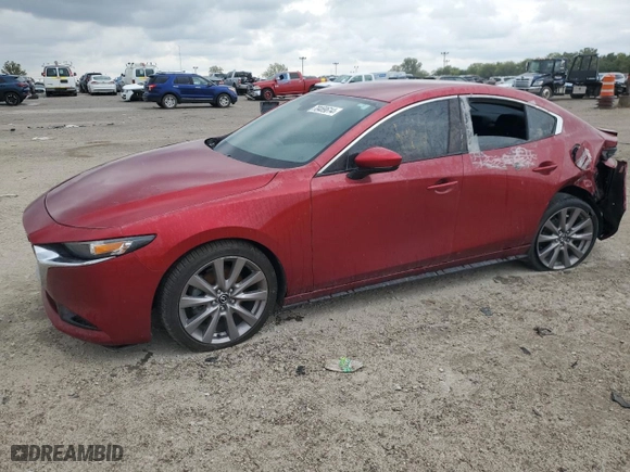 2019 Mazda Mazda3 Sedan w/Select Pkg with VIN JM1BPBAMXK1118023, listed as a Copart auction lot 70469614 with NaN miles and Salvage Title. Bid and sale history available at carsss.com. Image 1.