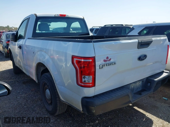 2017 Ford F-150 XL with VIN 1FTMF1C87HKD44271, listed as a IAAI auction lot 41666798 with 158,387 mi miles. Bid and sale history available at carsss.com. Image 3.