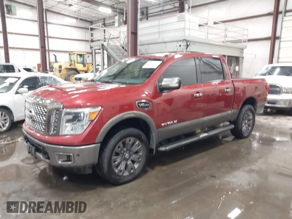 2017 Nissan Titan SV with VIN 1N6AA1E53HN529594, listed as a IAAI auction lot 41479406 with 121,715 mi miles and . Bid and sale history available at DreamBid. Image 19.