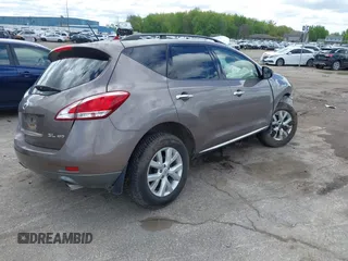 2014 Nissan Murano S with VIN JN8AZ1MW4EW523688, listed as a IAAI auction lot 42325985 with 99,017 mi miles and . Bid and sale history available at DreamBid. Image 4.