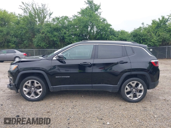 2020 Jeep Compass Limited with VIN 3C4NJDCB1LT233447, listed as a IAAI auction lot 42379745 with 48,314 mi miles and . Bid and sale history available at DreamBid. Image 14.