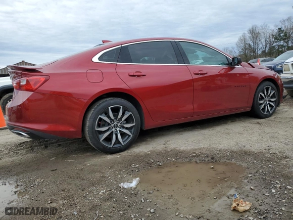 2024 Chevrolet Malibu RS with VIN 1G1ZG5ST1RF172273, listed as a Copart auction lot 45992695 with 8,362 mi miles and Salvage Title. Bid and sale history available at carsss.com. Image 3.