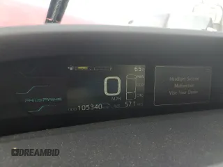 2017 Toyota Prius Plus z VIN JTDKARFP2H3050908, wystawiony jako Copart lot #60302925 z przebiegiem 105 340 mil mil oraz Szkoda całkowita • Salvage title. Historia ofert i sprzedaży dostępna na DreamBid. Obrazek 9.