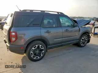 2024 Ford Bronco Sport Outer Banks with VIN 3FMCR9C65RRF13387, listed as a Copart auction lot 57035705 with 5,488 mi miles and Salvage title. Bid and sale history available at DreamBid. Image 3.