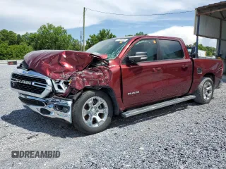 2022 Ram 1500 Lone Star with VIN 1C6RREFT0NN277678, listed as a Copart auction lot 61395325 with Not provided miles and Salvage title. Bid and sale history available at DreamBid. Image 1.