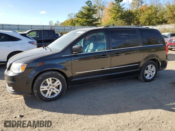 2017 Dodge Grand Caravan Crew Plus with VIN 2C4RDGDGXHR783745, listed as a Copart auction lot 74687684 with 131,657 mi miles and Clean Title. Bid and sale history available at DreamBid. Image 1.