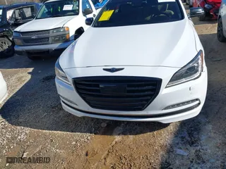 2016 Hyundai Genesis 3.8L with VIN KMHGN4JE6GU126346, listed as a IAAI auction lot 41375161 with 111,932 mi miles. Bid and sale history available at carsss.com. Image 13.