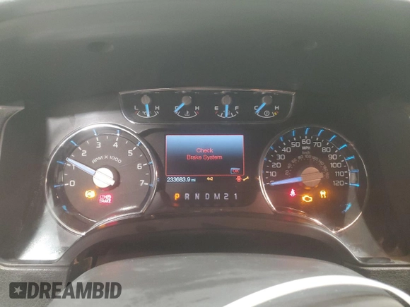 2011 Ford F-150 XL with VIN 1FTFW1EF6BFD23187, listed as a Copart auction lot 42460935 with 233,683 mi miles and Clean Title. Bid and sale history available at carsss.com. Image 9.
