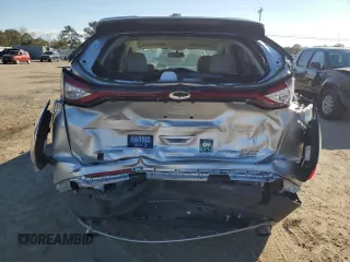 2016 Ford Edge Titanium with VIN 2FMPK3K91GBB06466, listed as a Copart auction lot 82827144 with 108,092 mi miles and Salvage Title. Bid and sale history available at carsss.com. Image 6.