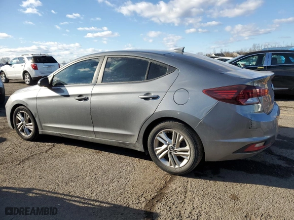 2019 Hyundai Elantra SEL with VIN 5NPD84LF0KH435110, listed as a Copart auction lot 46390155 with 117,754 mi miles and Clean Title. Bid and sale history available at carsss.com. Image 2.