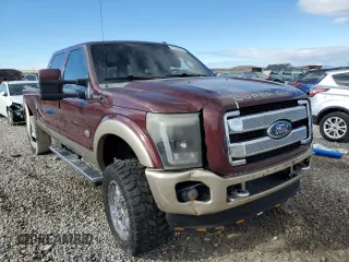 2011 Ford F-350 XL with VIN 1FT8W3BT8BEC22964, listed as a Copart auction lot 41639425 with 409,021 mi miles and Salvage Title. Bid and sale history available at DreamBid. Image 4.