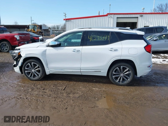 2019 GMC Terrain Denali with VIN 3GKALXEX7KL188553, listed as a IAAI auction lot 41595799 with 42,293 mi miles. Bid and sale history available at carsss.com. Image 14.