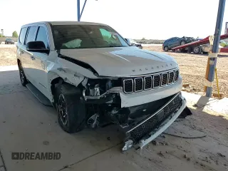 2024 Jeep Wagoneer Series II with VIN 1C4SJVBP4RS107812, listed as a Copart auction lot 56252335 with 14,157 mi miles and Salvage title. Bid and sale history available at DreamBid. Image 13.
