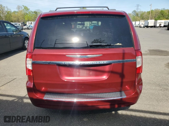 2016 Chrysler Town & Country Touring with VIN 2C4RC1BG1GR141058, listed as a Copart auction lot 55392745 with 143,593 mi miles and Clean Title. Bid and sale history available at carsss.com. Image 6.