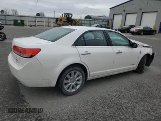 2011 Lincoln MKZ Hybrid with VIN 3LNDL2L30BR756596, listed as a Copart auction lot 48169685 with 0 mi miles and Salvage Title. Bid and sale history available at carsss.com. Image 3.