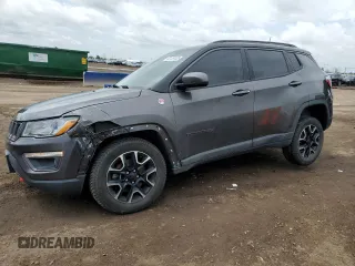 2019 Jeep Compass Trailhawk с VIN 3C4NJDDB8KT780650, выставлен на аукционе Copart как лот 60139105 с пробегом 71 333 миль миль и Списание • Salvage title. История ставок и продаж доступна на DreamBid. Изображение 1.
