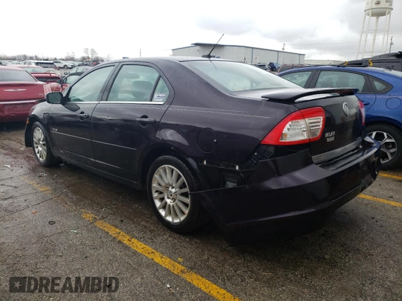 2007 Mercury Milan Premier with VIN 3MEHM08Z07R664981, listed as a Copart auction lot 49688754 with 122,068 mi miles and Salvage Title. Bid and sale history available at carsss.com. Image 2.