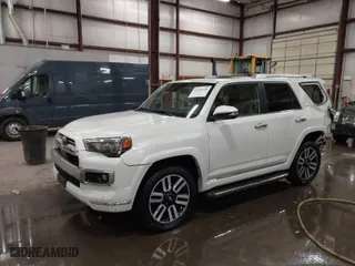 2022 Toyota 4Runner Limited with VIN JTEKU5JR0N6020692, listed as a IAAI auction lot 41436210 with 27,695 mi miles. Bid and sale history available at carsss.com. Image 2.