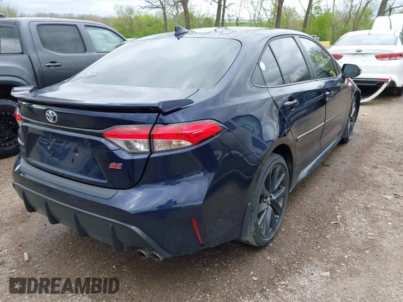 2023 Toyota Corolla SE with VIN 5YFS4MCE2PP143401, listed as a IAAI auction lot 42085852 with 50,959 mi miles and . Bid and sale history available at DreamBid. Image 4.
