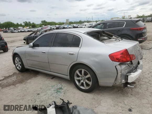 2005 Infiniti G35 with VIN JNKCV51F75M315293, listed as a Copart auction lot 54776775 with Not Provided miles and Clean Title. Bid and sale history available at carsss.com. Image 2.
