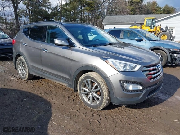 2014 Hyundai Santa Fe Sport with VIN 5XYZUDLAXEG176370, listed as a IAAI auction lot 41667558 with 105,083 mi miles. Bid and sale history available at carsss.com. Image 1.