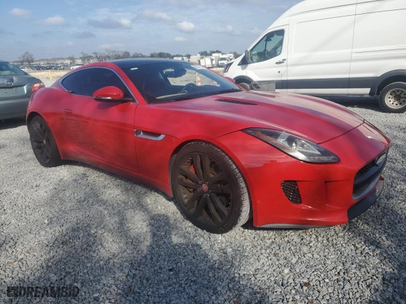 2015 Jaguar F-TYPE V6 S with VIN SAJWA6BC3F8K11710, listed as a Copart auction lot 86352254 with 0 mi miles and Non Repairable. Bid and sale history available at carsss.com. Image 4.