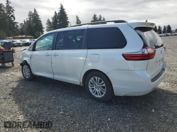 2017 Toyota Sienna XLE Auto Access Seat with VIN 5TDYZ3DC5HS830688, listed as a Copart auction lot 50609255 with 88,954 mi miles and Salvage Title. Bid and sale history available at carsss.com. Image 2.