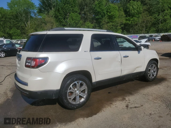 2014 GMC Acadia SLT with VIN 1GKKRRKD9EJ341129, listed as a Copart auction lot 52335415 with 177,282 mi miles and Salvage Title. Bid and sale history available at carsss.com. Image 3.