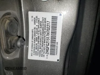 2007 Honda Civic Si with VIN 2HGFG21517H702217, listed as a Copart auction lot 41648555 with 154,719 mi miles and Clean Title. Bid and sale history available at DreamBid. Image 12.