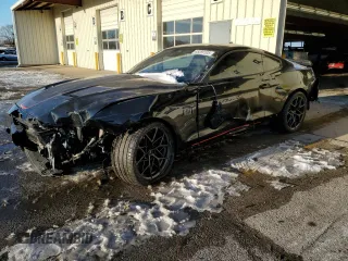 2022 Ford Mustang Mach 1 with VIN 1FA6P8R09N5552393, listed as a Copart auction lot 45289105 with 5,053 mi miles and Salvage title. Bid and sale history available at DreamBid. Image 1.