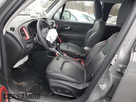 2022 Jeep Renegade Trailhawk with VIN ZACNJDC1XNPN79141, listed as a Copart auction lot 85864214 with 15,581 mi miles and Salvage Title. Bid and sale history available at DreamBid. Image 7.