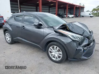 2021 Toyota C-HR LE with VIN NMTKHMBX0MR135693, listed as a IAAI auction lot 42071766 with 73,407 mi miles and . Bid and sale history available at DreamBid. Image 1.
