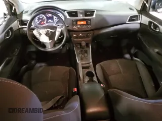 2017 Nissan Sentra S with VIN 3N1AB7AP9HY279584, listed as a Copart auction lot 47652215 with 53,881 mi miles and Salvage Title. Bid and sale history available at carsss.com. Image 8.