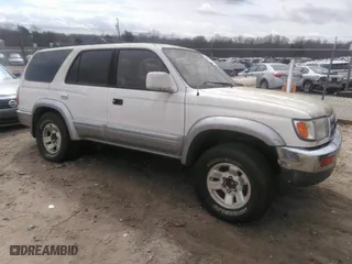 1998 Toyota 4Runner with VIN JT3GN87R4W0075722, listed as a IAAI auction lot 41727841 with 1 mi miles. Bid and sale history available at carsss.com. Image 1.