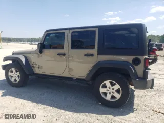 2018 Jeep Wrangler JK Unlimited Sport S with VIN 1C4BJWDG6JL810829, listed as a Copart auction lot 59892964 with 83,005 mi miles and Salvage Title. Bid and sale history available at carsss.com. Image 2.