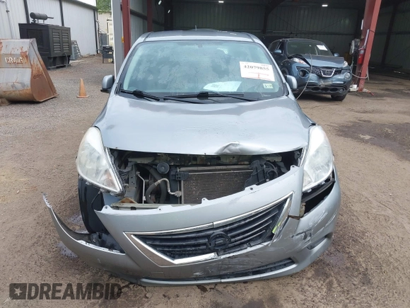2014 Nissan Versa SV with VIN 3N1CN7AP3EL838748, listed as a IAAI auction lot 42079855 with 165,329 mi miles and . Bid and sale history available at carsss.com. Image 12.