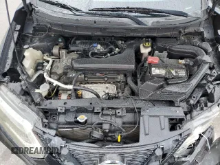 2017 Nissan Rogue SV with VIN KNMAT2MT5HP521410, listed as a Copart auction lot 56357785 with 150,734 mi miles and Salvage title. Bid and sale history available at DreamBid. Image 12.