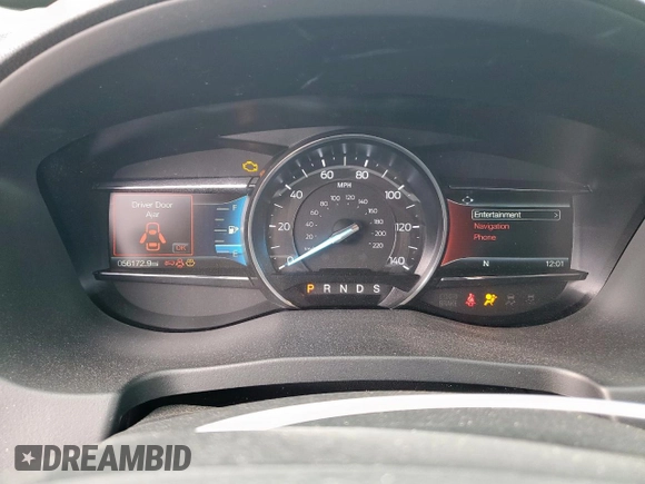 2018 Ford Explorer XLT z VIN 1FM5K7D87JGA54957, wystawiony jako Copart lot #56703225 z przebiegiem 56 172 mil mil oraz Szkoda całkowita • Salvage title. Historia ofert i sprzedaży dostępna na DreamBid. Obrazek 9.