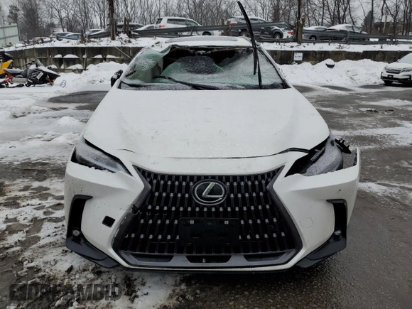 2025 Lexus NX 350 z VIN 2T2AGCEZ7SC061570, wystawiony jako Copart lot #43839055 z przebiegiem Nie podano mil oraz Szkoda całkowita • Salvage title. Historia ofert i sprzedaży dostępna na DreamBid. Obrazek 5.