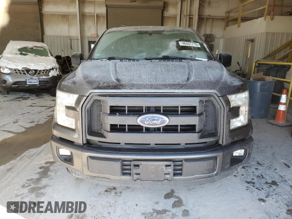 2016 Ford F-150 XL with VIN 1FTEX1C82GKF98647, listed as a Copart auction lot 46437715 with Not Provided miles and Salvage Title. Bid and sale history available at carsss.com. Image 5.