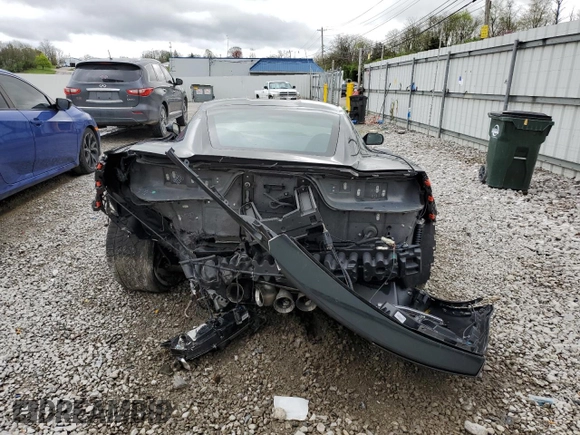 2019 Chevrolet Corvette Z06 2LZ with VIN 1G1YS2D60K5601396, listed as a Copart auction lot 50212764 with 11,794 mi miles and Salvage Title. Bid and sale history available at carsss.com. Image 6.