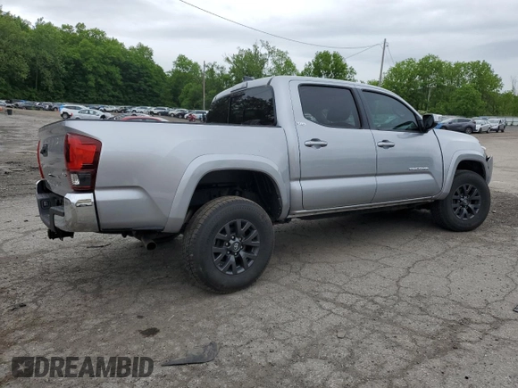 2021 Toyota Tacoma SR5 z VIN 3TYAZ5CN5MT004373, wystawiony jako Copart lot #58526145 z przebiegiem Nie podano mil oraz Szkoda całkowita • Salvage title. Historia ofert i sprzedaży dostępna na DreamBid. Obrazek 3.
